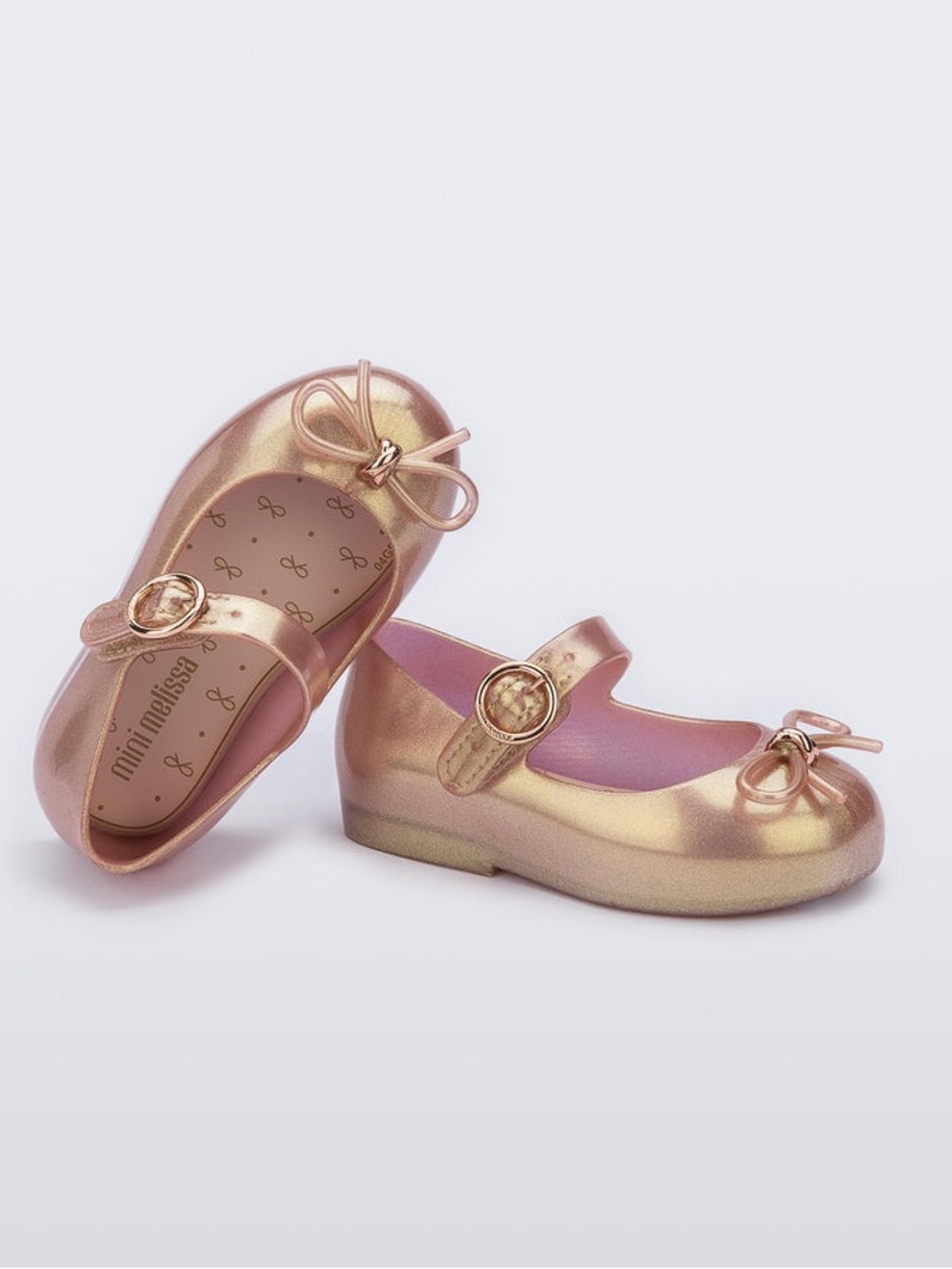 Mini Melissa Sweet Love Mary Jane Ballet Flats size 7 Toddler